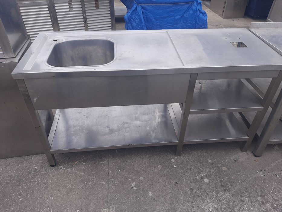 BancadaLava louças em inox
