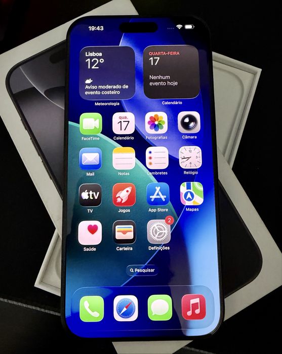 iPhone 16 Pro Max + Apple Watch Ultra 2 - Tudo Imaculado