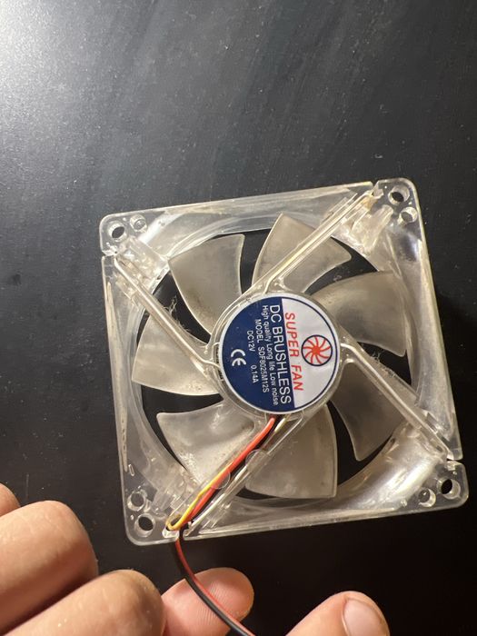 Cooler de 80mm para PC Retro