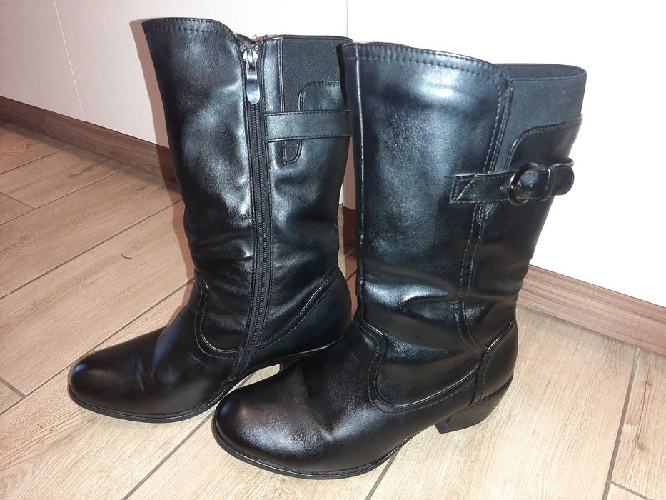 Kozaki damskie wyższe, r. 38