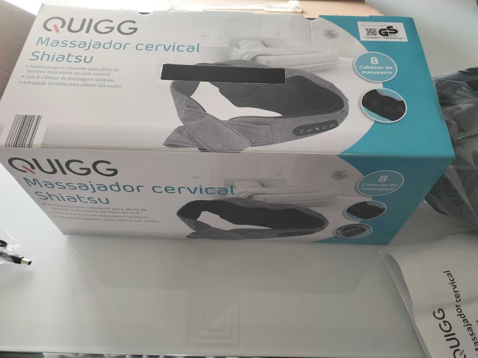 Massajador cervical shiatsu QUIGG NOVO