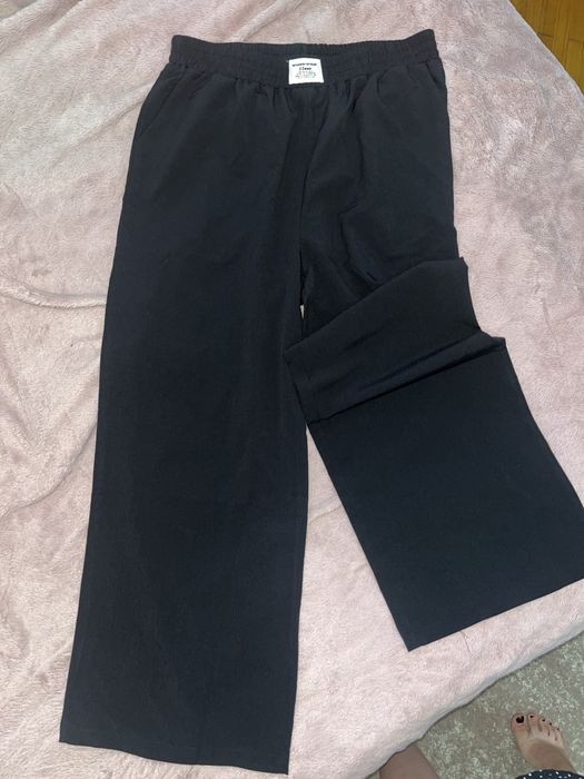 Штани кльош жіночі літні. Розмір 2хл, Нові, чорні