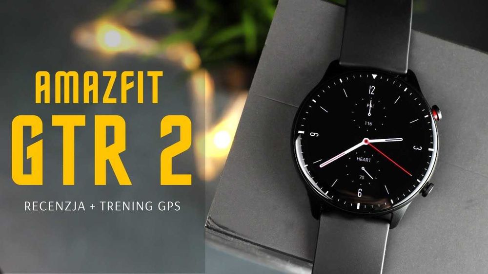 Smartwatch Amazfit GTR 2 Sport Edition Preto/ Garantia/ Caixa/Perfeito