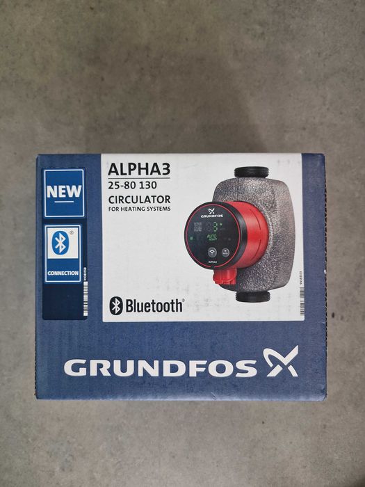 GRUNDFOS POMPA ALPHA3 25-80 130 230V 50HZ 6H  99371955   x1