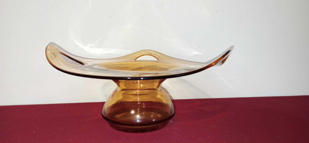 patera bursztynowa huta Laura