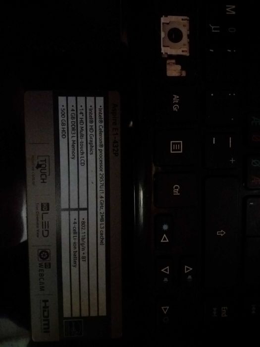 Ноутбук Acer Aspire E1-432P