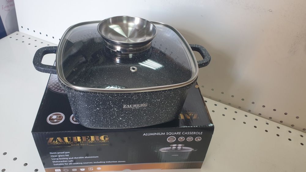 Каструля з мармуровим  покриттям