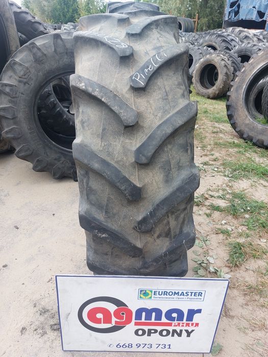 380/70R28 Pirelli opona używana rolnicza