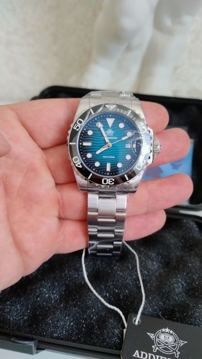 Дайверський новий кварцовий годинник Addiesdive  ad2537