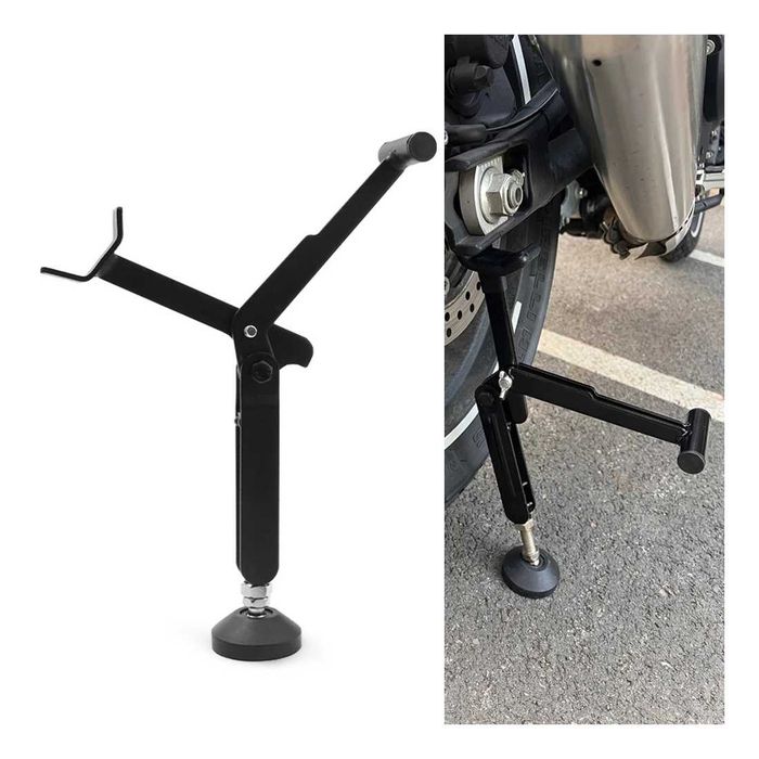 Cavalete elevação universal dobrável moto suporte estável