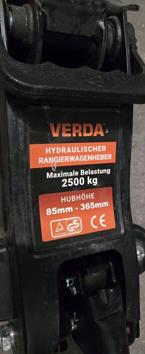 Podnośnik Samochodowy Verta 2.5T