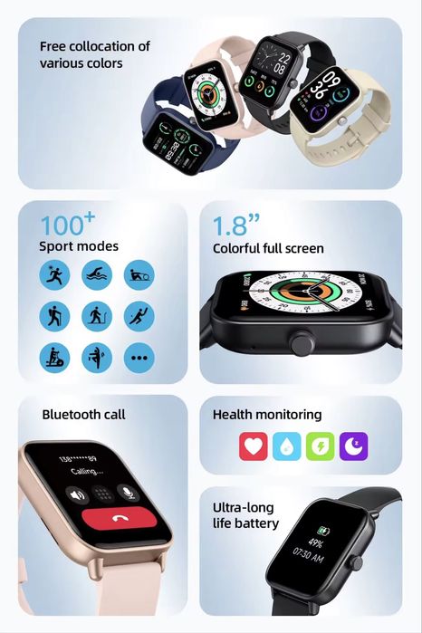 Smartwatch Alexa - Prova Água Bluetooth