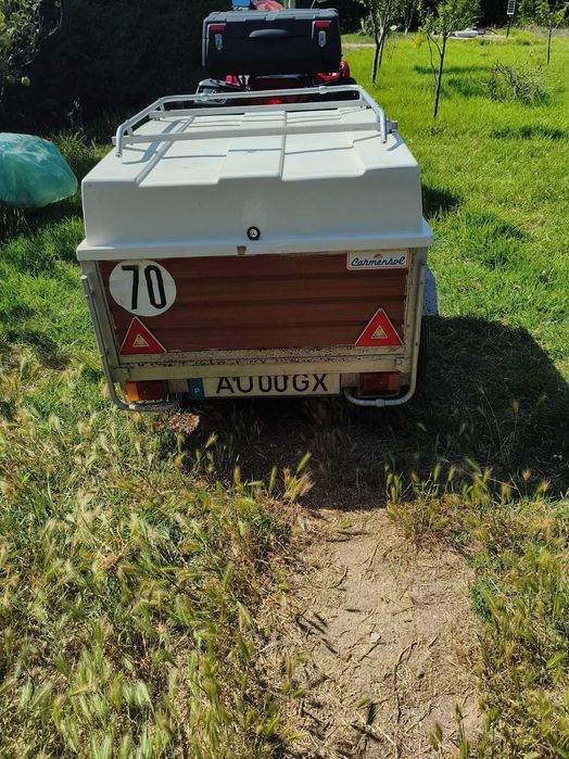 Moto 4x4 LINHAI 300 e reboque como nova