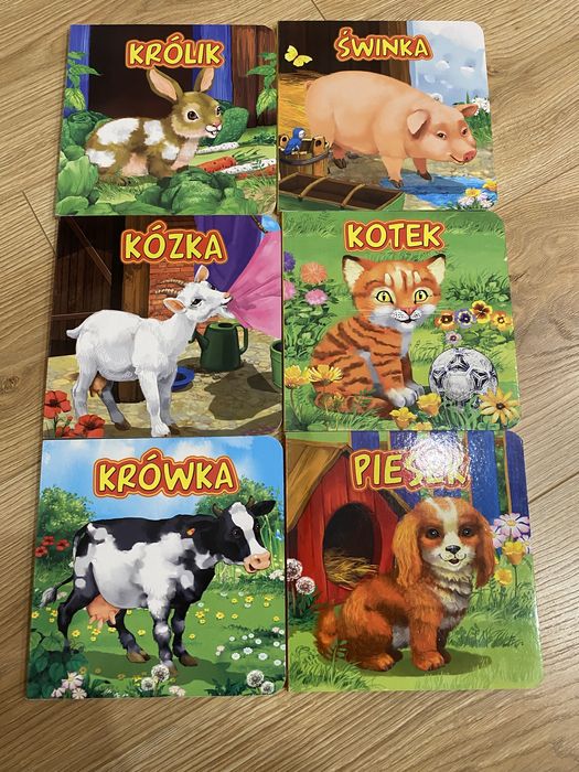 Zestaw 10 książeczek o zwierzątkach