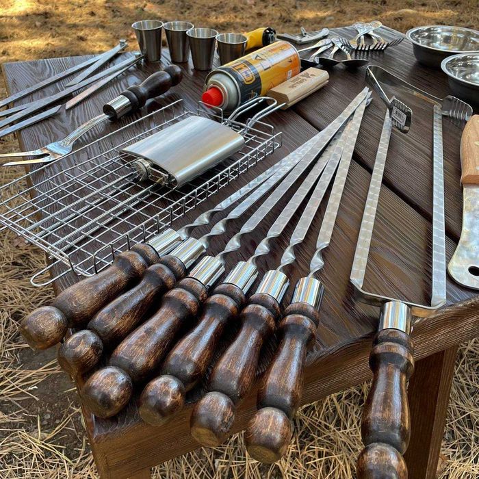 Набір шампурів у кейсі ХАМЕЛЕОН 2.0 BS92 Набор шампуров в кейсе