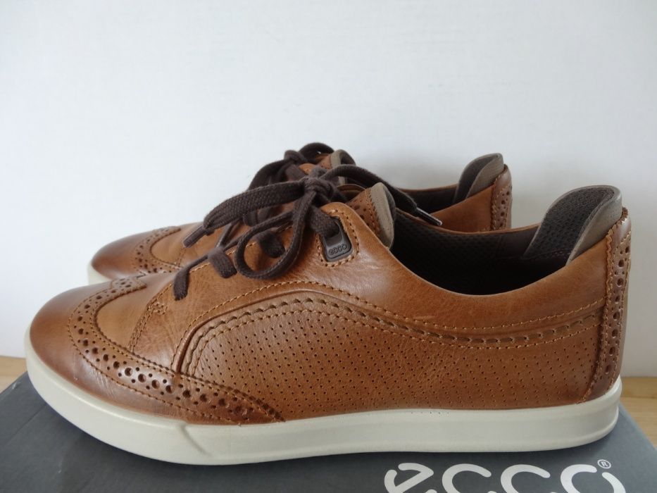 Buty ECCO COLLIN roz 43 Skóra Półbuty Męskie