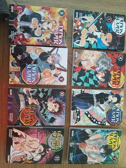 Mangas demon slayer ( 1 ao 11)- 7€ cada