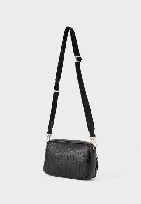 100% ОРИГІНАЛ Calvin Klein monogram crossbody NEW сумка чорна