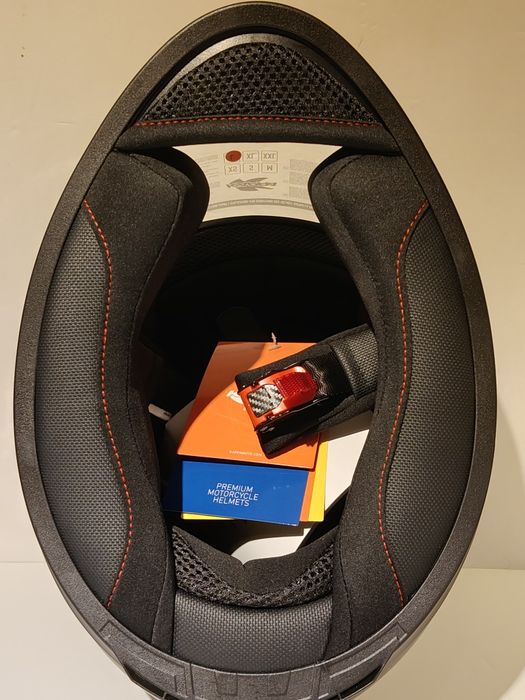 Capacete Integral Kappa "leve" c/viseira escura incluida mota scooter