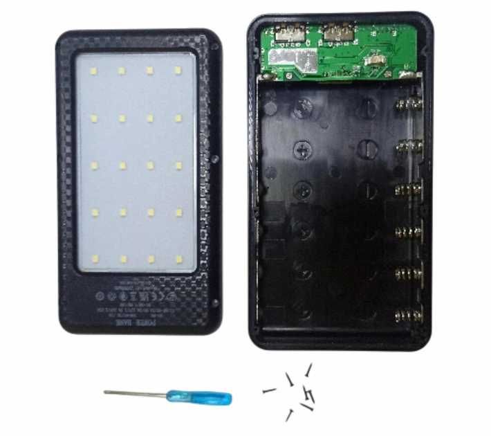 Корпус повербанка з ліхтарем 10 w