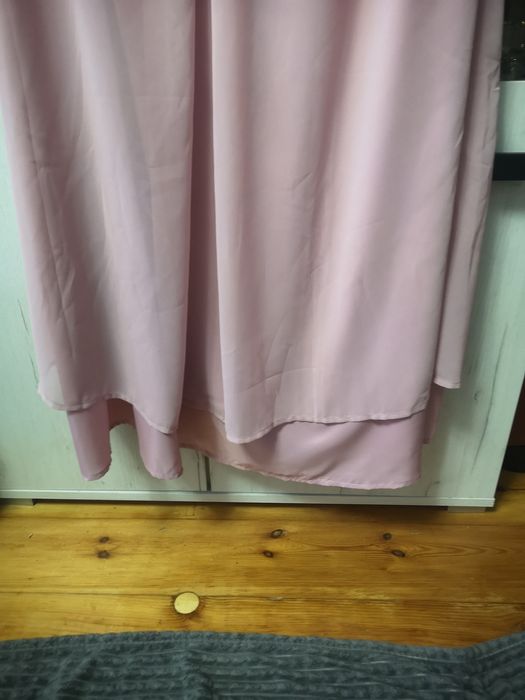 Sukienka pudrowy róż 4XLNowa