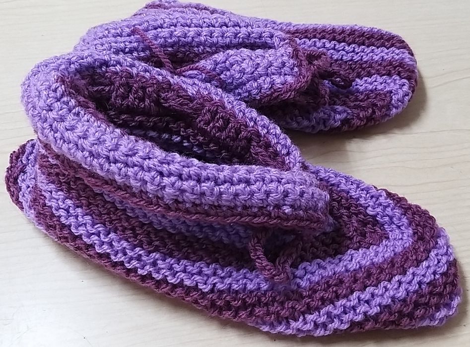 Botas em lã ao estilo dos avós.