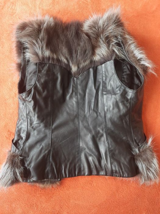 Sprzedam skorzana kamizelka