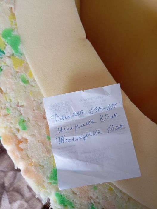 Паралон для кровати