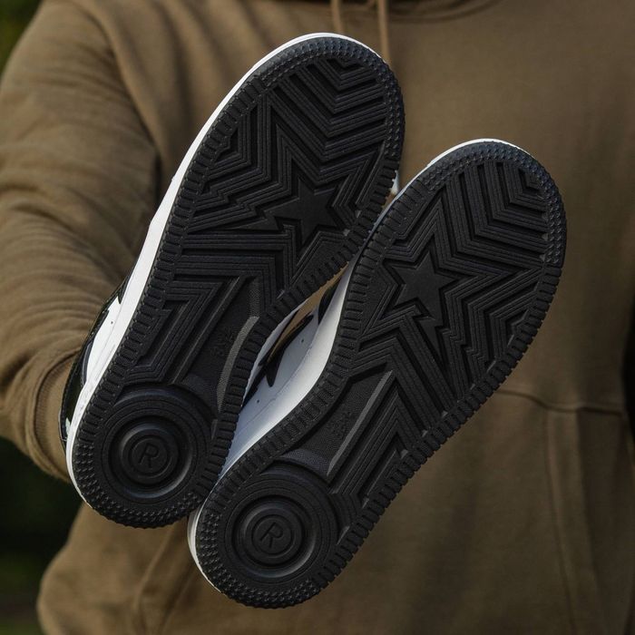 Buty Bape STA Patent Black 37-45 unisex trampki