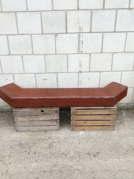 Piękna dębowa belka-półka kominkowa 27kg