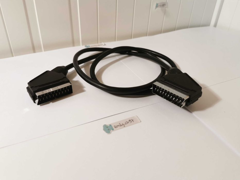 Kabel SCART męski do SCART męski