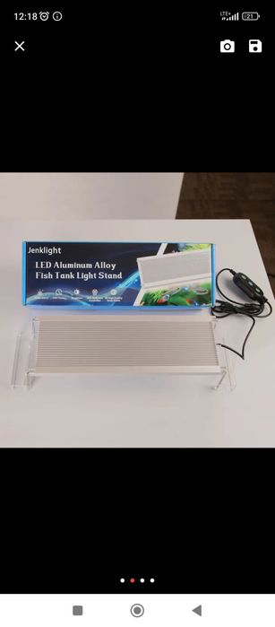 Lampa RBG do akwarium sterowana telefonem