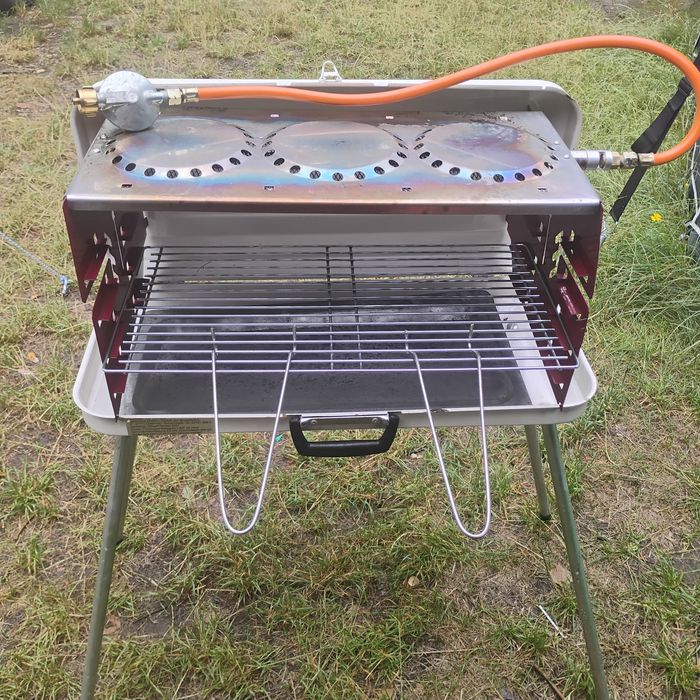 Grill gazowy walizkowy