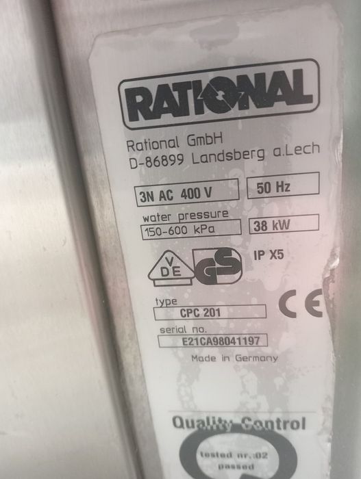 Forno Rational Elétrico com Oferta de mais um carrinho