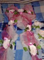 Продам красивую свадебную ленту на машину невесты