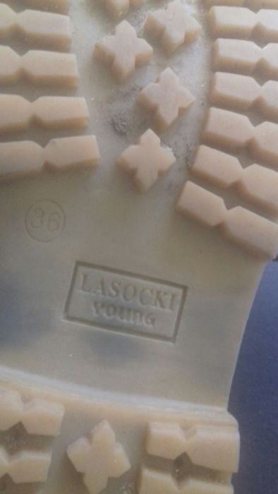 Lasocki buty skórzane zimowe 36-37