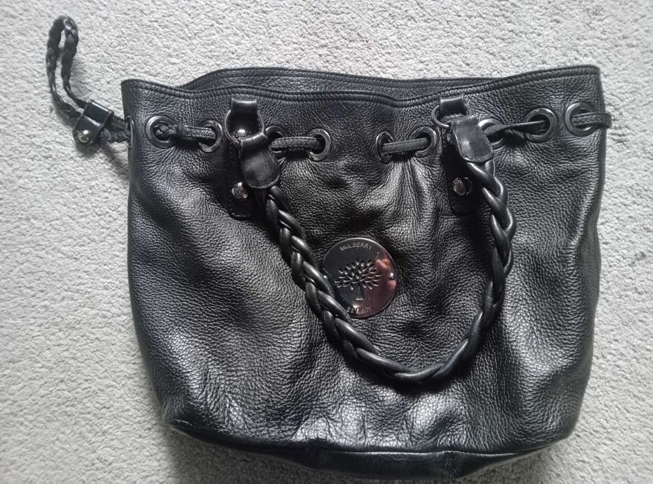 Oryginalna torebka Mulberry Daria Hobo – Skóra Naturalna – Stan Bardzo Dobry
