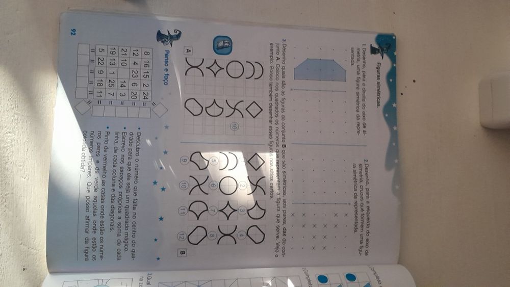 Quadrado Mágico 2 - Prático- Exercícios de Matemática