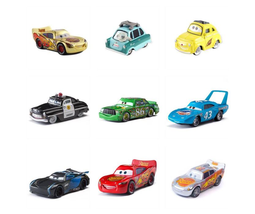 Тачки Блискавка Маквін, Сирник та друзі металеві машинки