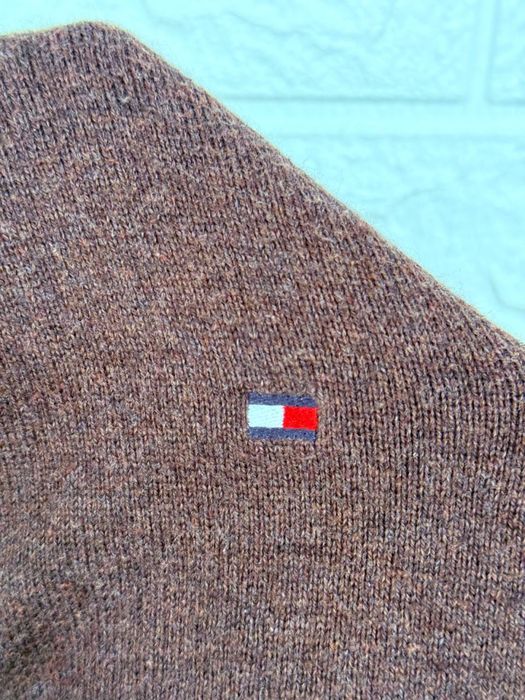 Кофта tommy hilfiger оригінал кашемір XL коричнева