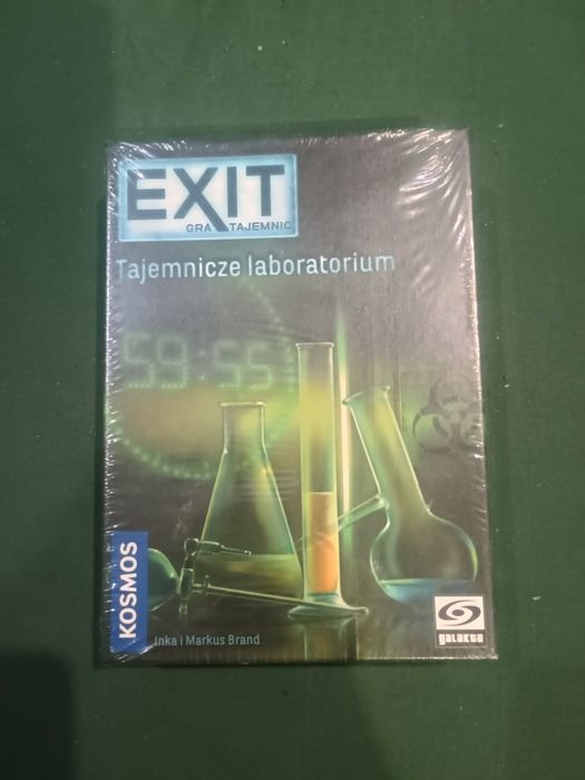 Gra planszowa Exit Tajemnicze laboratorium wyd. Galakta