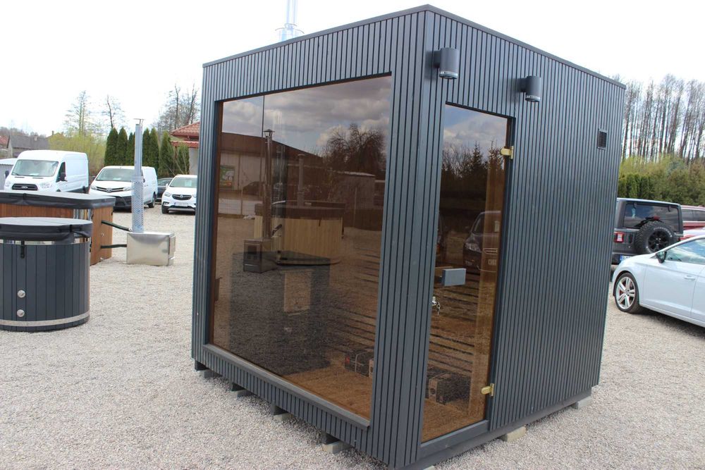 SAUNA ogrodowa Kwadratowa