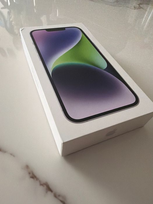 iPhone 14 purple 128gb, bateria 83 stan bdb
