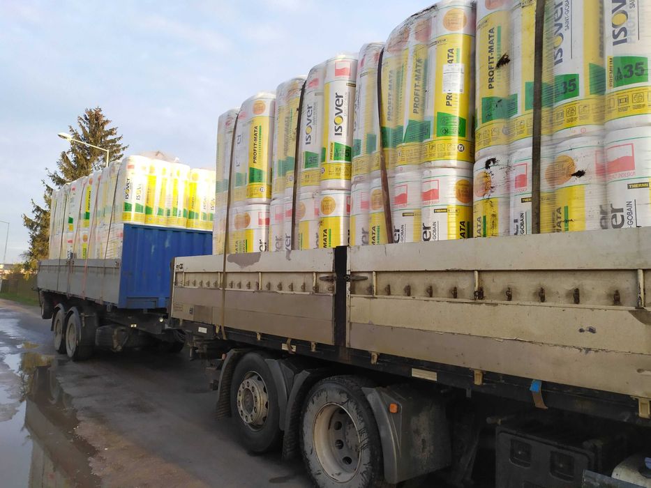 Wełna mineralna 032 lambda 0,032 Isover Super Mata Plus 150mm 3,6m2