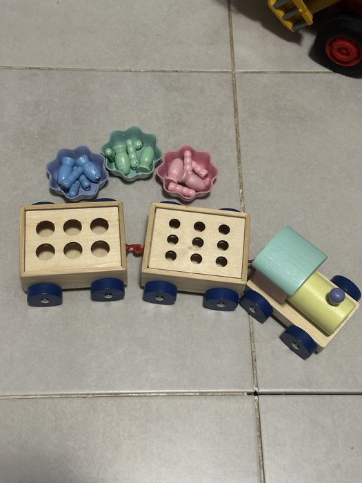 Дитяча рибалка деревʼяна