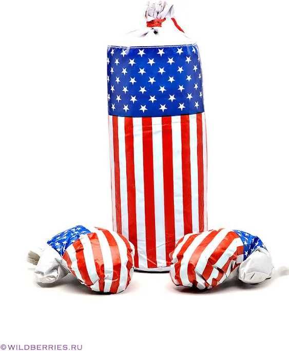 Груша боксерська та рукавиці