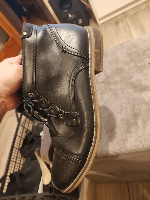 Buty skórzane męskie H&M rozmiar 43