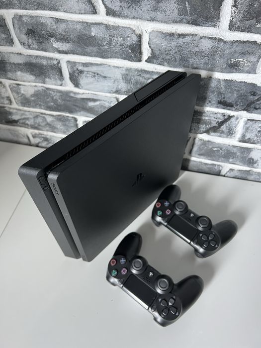 Ps4 slim 500гб/ 1 тб - 20 игр, 2 геймпада
