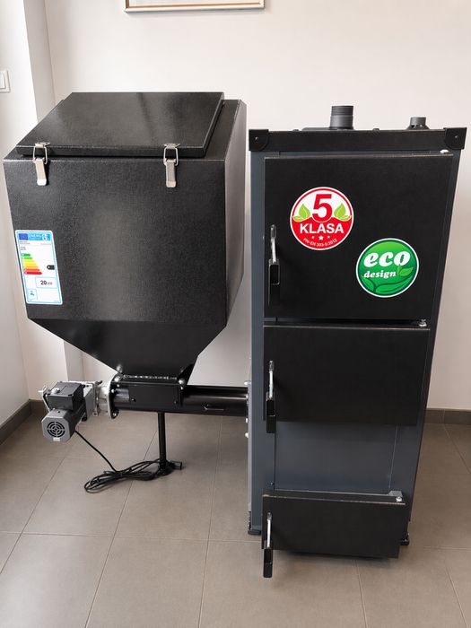 Piec Kocioł Kotły ecodesign 5 KLASA 14 KW B PRODUCENT Dotacja do 140m2