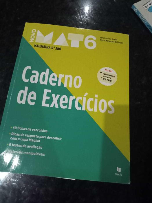 Cadernos de Atividades 6.º Ano